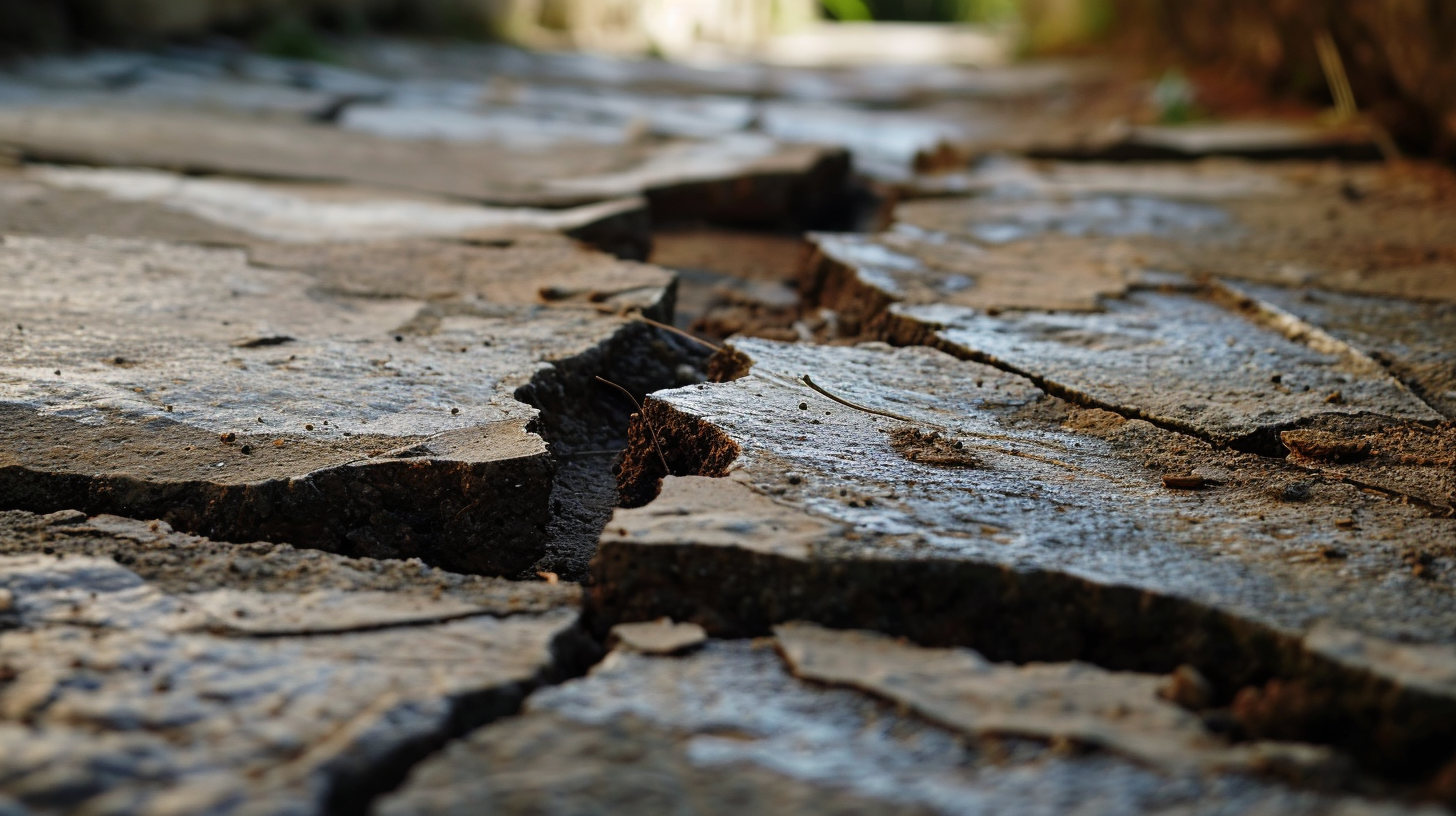 How to Repair a Cracked Concrete Patio