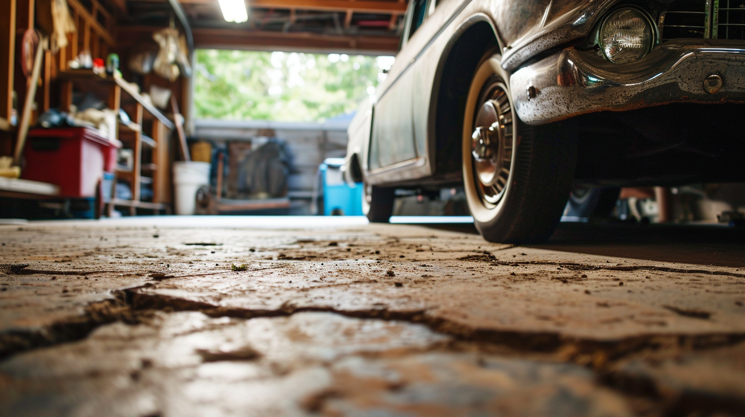 How to Repair a Cracked Garage Floor
