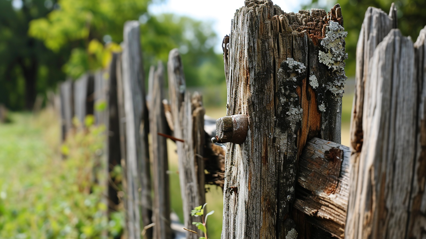 How to Repair a Rotted Fence Post