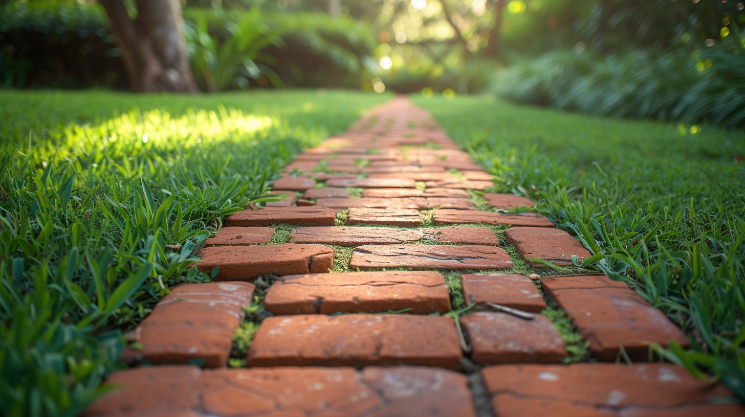 How to Install a Brick Pathway